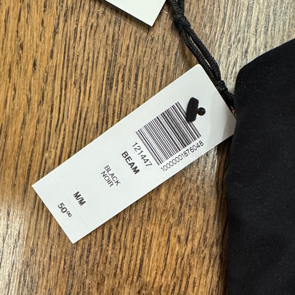 Aritzia Black One-Shoulder Bralette - Picture 2 of 3